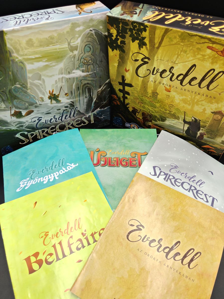 Everdell össz insert + fanpack playmatos
