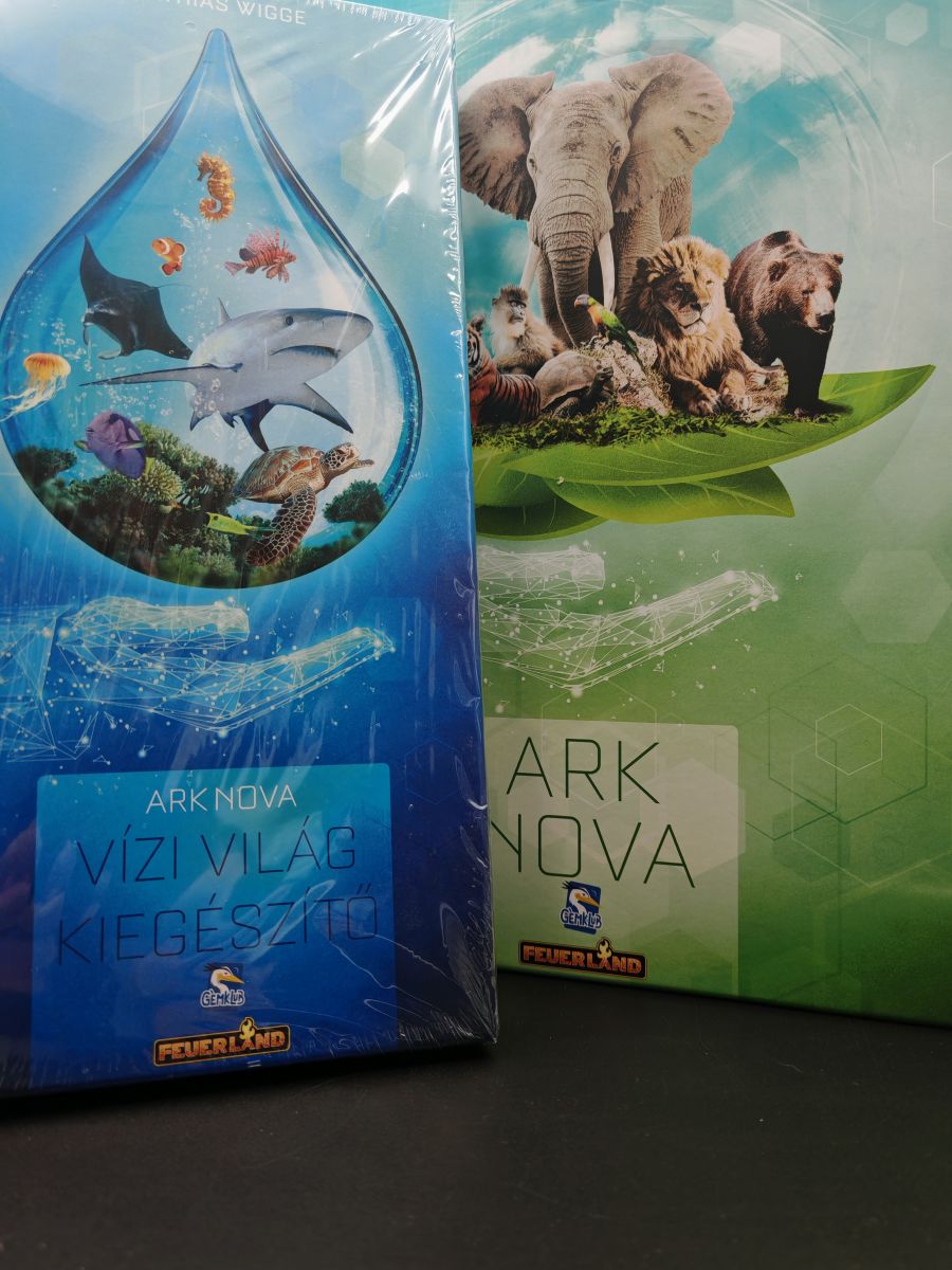 Ark Nova+ Ark Nova: Vízi Világ (Ark Nova+ Ark Nova: Marine Worlds)