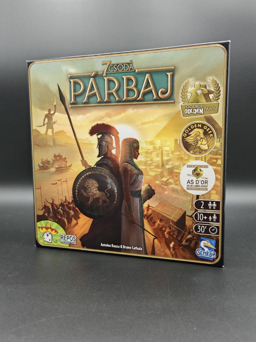 7 csoda párbaj insert (7 Wonders Duel)