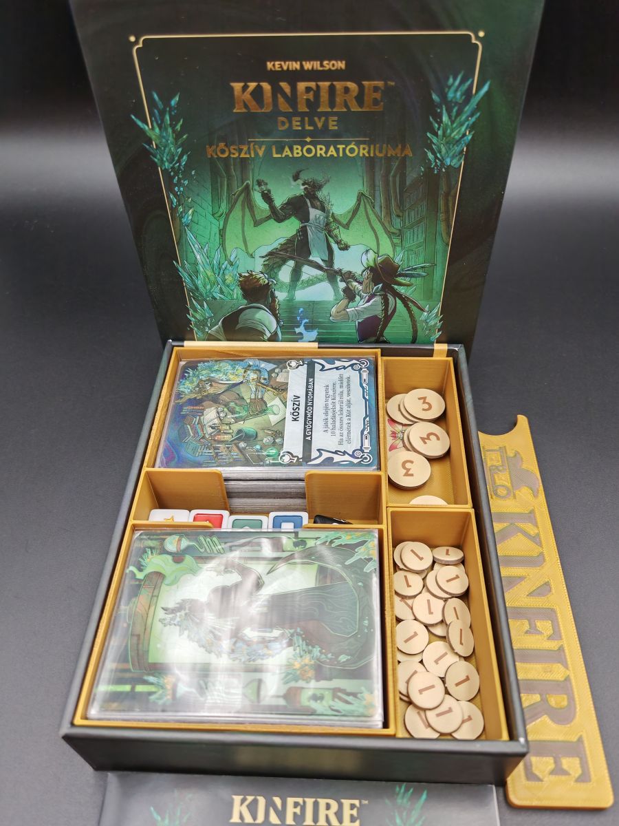 Kinfire Delve: Kőszív laboratóriuma insert (Kinfire Delve: Callous' Lab) - Image 4