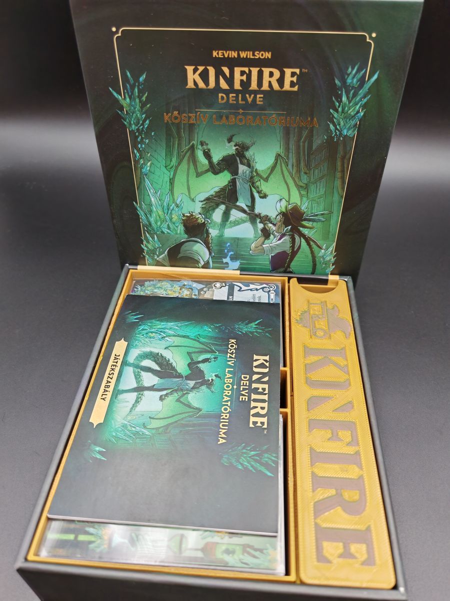 Kinfire Delve: Kőszív laboratóriuma insert (Kinfire Delve: Callous' Lab) - Image 3