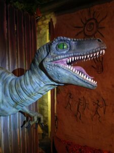 Életnagyságú dinoszauruszok