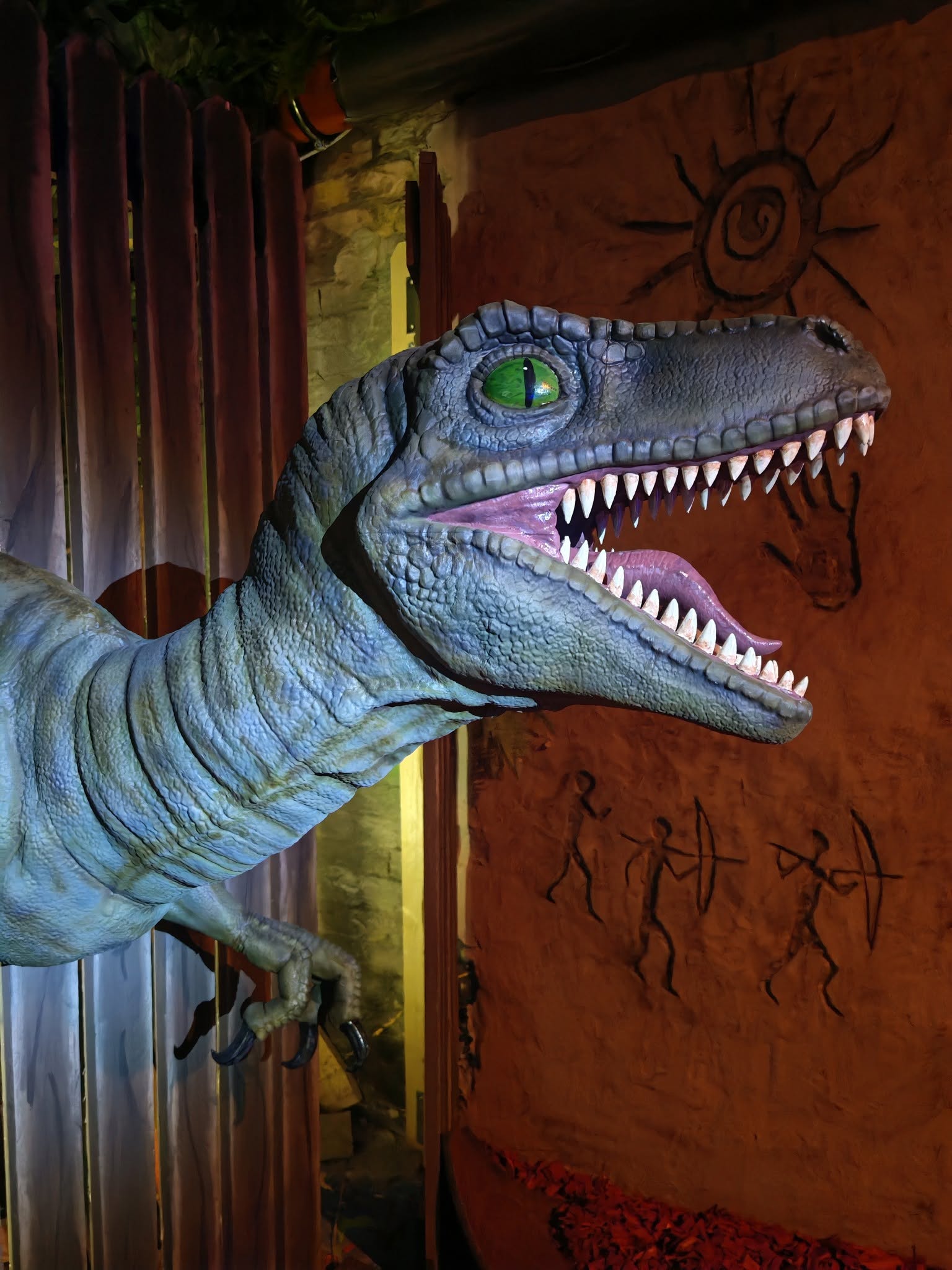 Életnagyságú dinoszauruszok