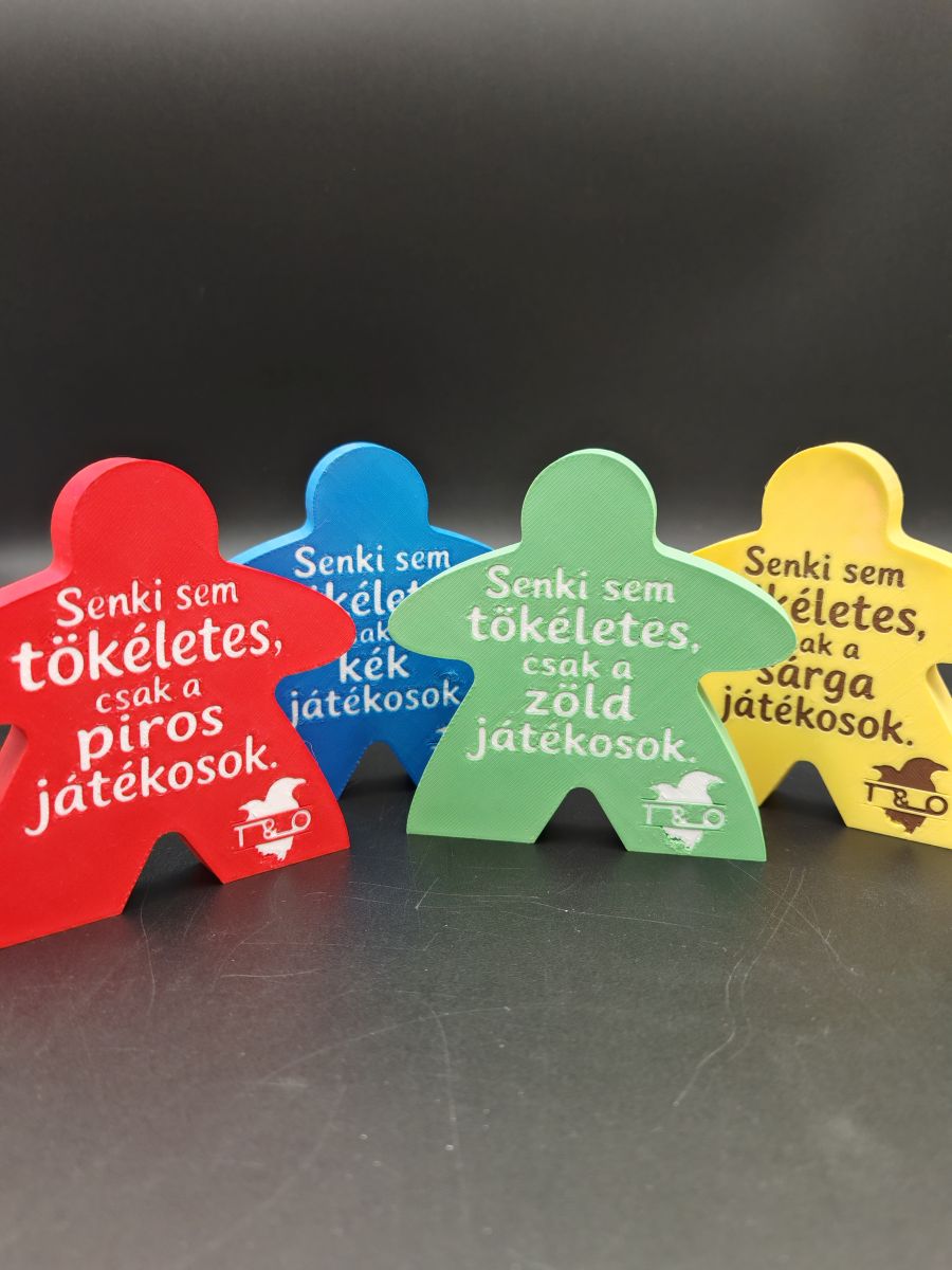 Csacsogó meeple-k